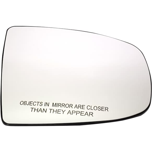 2008-2014 BMW X6 - Passenger Side Mirror Glass, Non-Heated, No Blind Spot Feature, Backing Plate Included