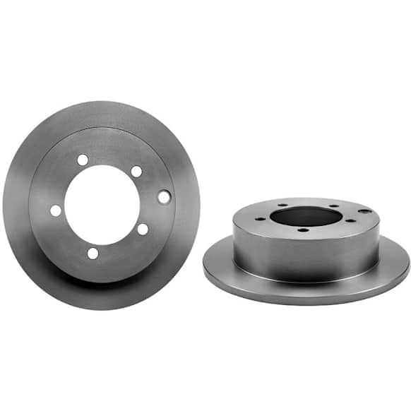 2001 Mitsubishi Diamante - Rear, Driver or Passenger Side Brake Disc, UV Coated, Plain Surface, Solid, 5 Lugs, 258 mm, 3.5L 6Cyl, PRIME Series