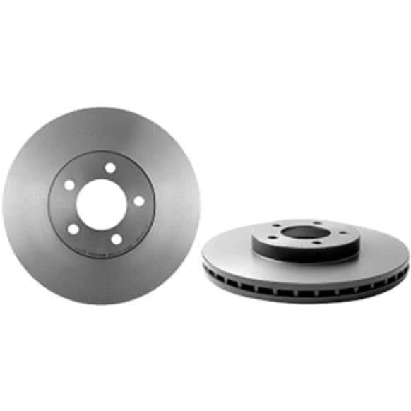 1999 Ford Taurus - Front, Driver or Passenger Side Brake Disc, Coated, Plain Surface, Vented, 5 Lugs, 294 mm, Optional, 3.4L 8Cyl, PRIME Series