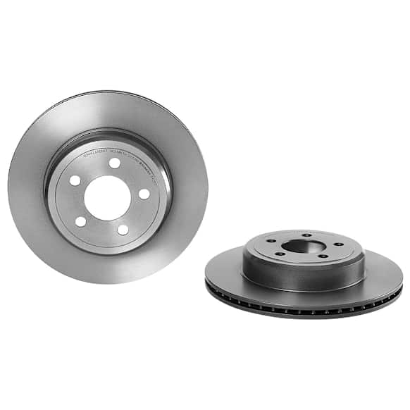 2007 Dodge Charger - Rear, Driver or Passenger Side Brake Disc, Coated, Plain Surface, Vented, 5 Lugs, 320 mm, with Performance Package, PRIME Series
