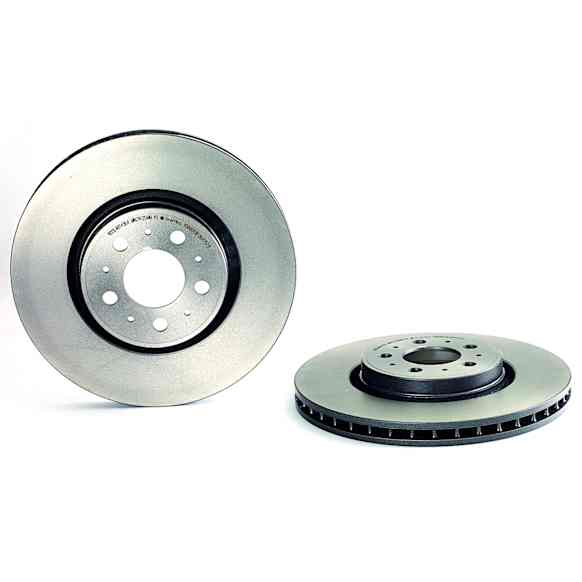 2004 Volvo XC70 - Front, Driver or Passenger Side Brake Disc, Coated, Plain Surface, Vented, 5 Lugs, 320 mm, With 320 (mm) Diameter Rotor; With 17 (in) Wheels, 2.5L 5Cyl, PRIME Series