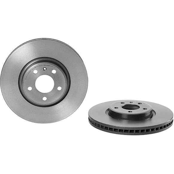 2015 Audi A4 - Front, Driver or Passenger Side Brake Disc, Coated, Plain Surface, Vented, 5 Lugs, 320 mm, With 320 (mm) x 30 (mm) Brakes, 2.0L 4Cyl, PRIME Series