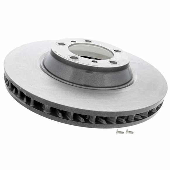 09.C986.21 Front, Passenger Side Brake Disc, Coated, Plain Surface, Vented, 5 Lugs, 350 mm, PRIME Series