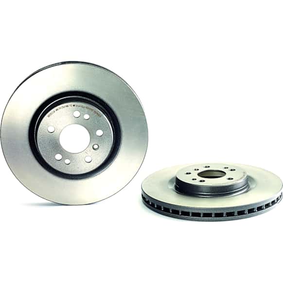 2011 Mercedes Benz R350 - Front, Driver or Passenger Side Brake Disc, Coated, Plain Surface, Vented, 5 Lugs, 330 mm, Without 3rd Row Seating, 3.5L 6Cyl, PRIME Series