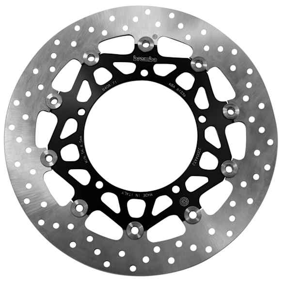78B40871 17-20 Yamaha YZF R6 600cc 320x5mm Brake Disc - Front Floating