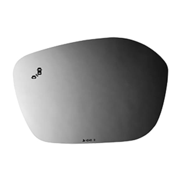 4848B Driver Side Mirror Glass, Non-Heated, With Blind Spot Glass No Auto-Dimming