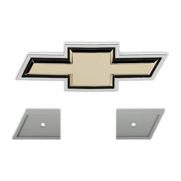 04-535 Emblem - Polished, Grille, Direct Fit, Sold Individually