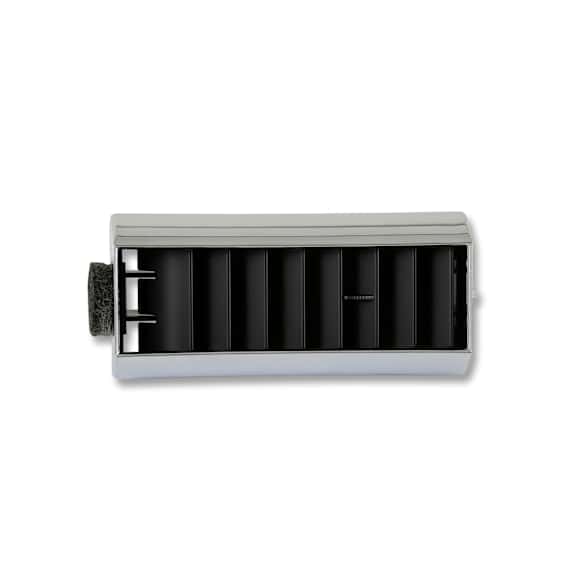 05-161 Air Vent - Black and Chrome, Direct Fit