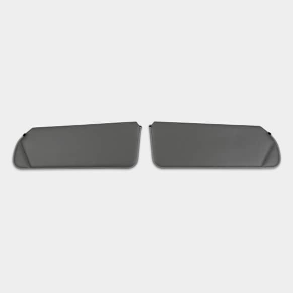 05-348 Sun Visor, Charcoal, Set of 2