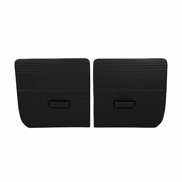 QDP059FRED Door Trim Panel - Black and Red