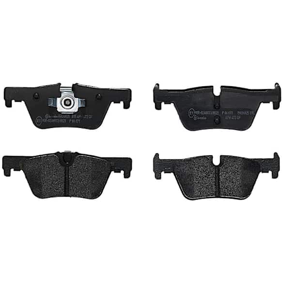 2019 BMW 330i GT xDrive - Rear Low-Metallic Brake Pad Set, 2.0L 4Cyl, PRIME Series