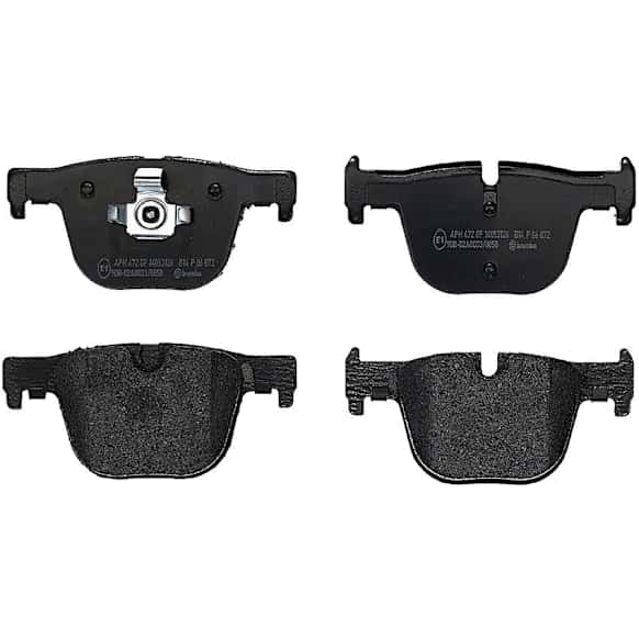 P06072 Rear PRIME Series Low-Metallic Brake Pad Set