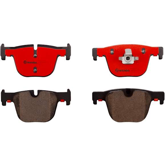 2017 BMW 340i xDrive - Rear Ceramic Brake Pad Set, 3.0L 6Cyl, Without Blue Painted Brake Calipers, PRIME Series