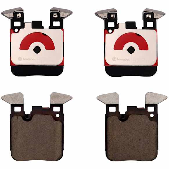 2017 BMW 340i - Rear Ceramic Brake Pad Set, 3.0L 6Cyl, With M Sport Brakes, PRIME Series