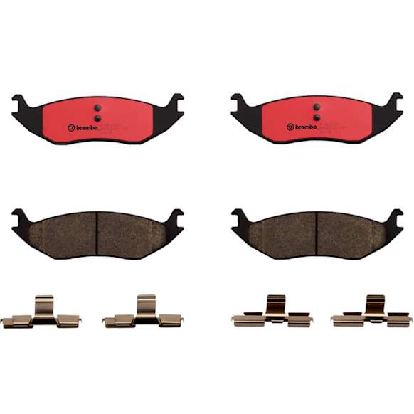 P18010N Rear NAO Series Ceramic Brake Pad Set