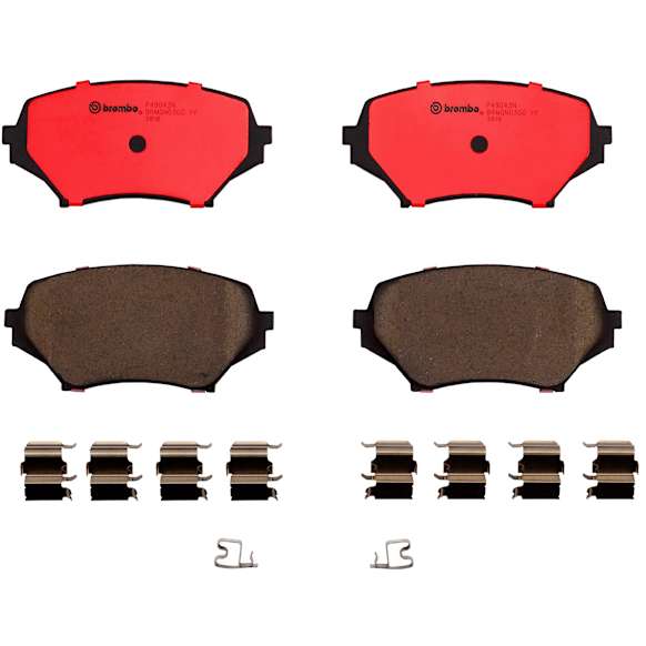 2015 Mazda MX-5 Miata - Front Ceramic Brake Pad Set, 2.0L 4Cyl, PRIME Series