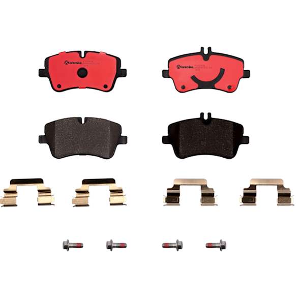 2006 Mercedes Benz C350 - Front Ceramic Brake Pad Set, 3.5L 6Cyl, PRIME Series