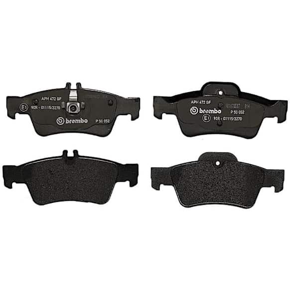P50052 Rear PRIME Series Low-Metallic Brake Pad Set