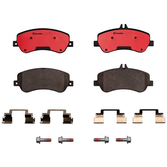 2011 Mercedes Benz GLK350 - Front Ceramic Brake Pad Set, 3.5L 6Cyl, PRIME Series