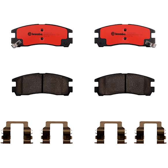 1999 Mitsubishi 3000GT - Rear Ceramic Brake Pad Set, PRIME Series