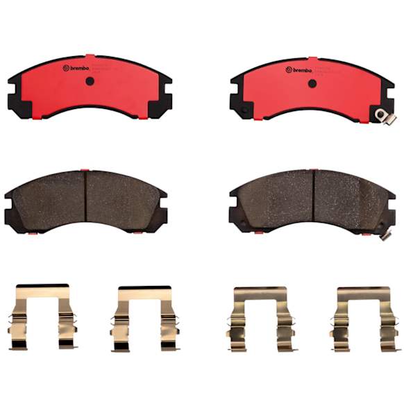 1994 Mitsubishi 3000GT - Front Ceramic Brake Pad Set, 3.0L 6Cyl, PRIME Series