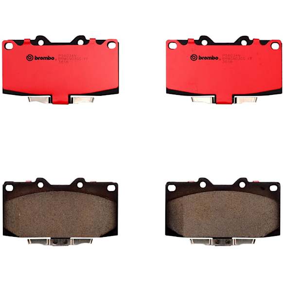 1994 Nissan 300ZX - Front Ceramic Brake Pad Set, PRIME Series