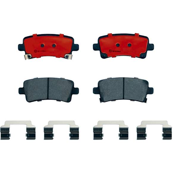 2013 Cadillac XTS - Rear Ceramic Brake Pad Set, Except Heavy Duty Brakes, PRIME Series