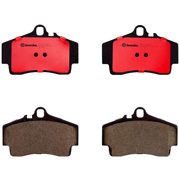 2010 Porsche Cayman - Rear Ceramic Brake Pad Set, Except Ceramic Composite Brakes, PRIME Series