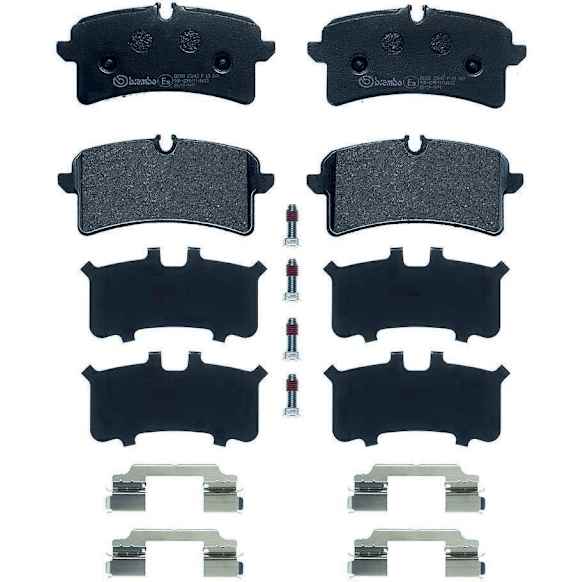 P65040 Rear PRIME Series Low-Metallic Brake Pad Set