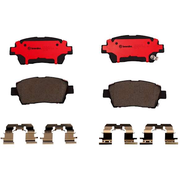 2001 Toyota MR2 Spyder - Front Ceramic Brake Pad Set, 1.8L 4Cyl, PRIME Series