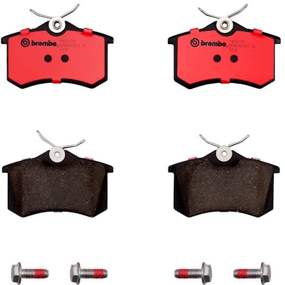 2006 Audi A4 Quattro - Rear Ceramic Brake Pad Set, PRIME Series