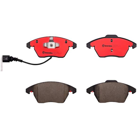 2006 Audi A3 - Front Ceramic Brake Pad Set, 2.0L 4Cyl, PRIME Series