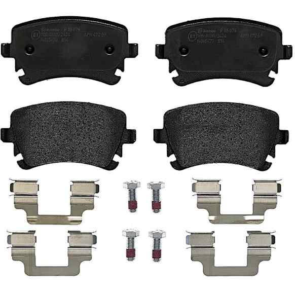P85076 Rear PRIME Series Low-Metallic Brake Pad Set