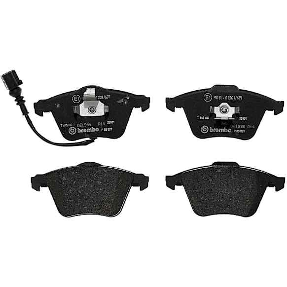P85079 Front PRIME Series Low-Metallic Brake Pad Set