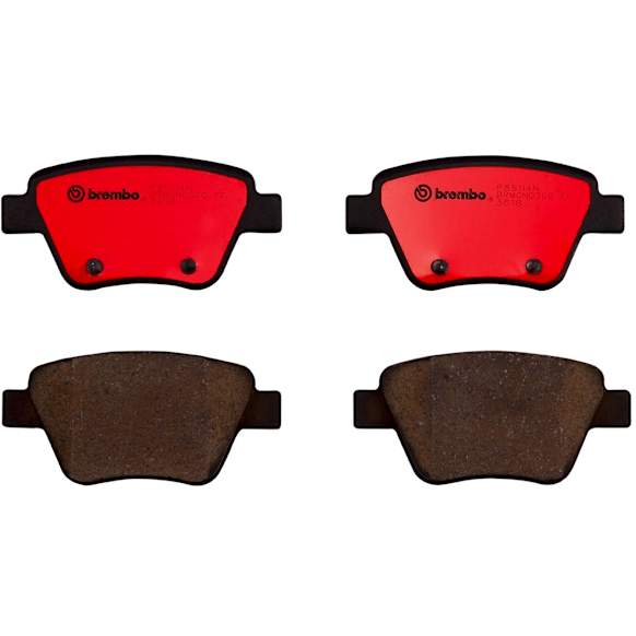 2012 Volkswagen GTI - Rear Ceramic Brake Pad Set, 2.0L 4Cyl, PRIME Series