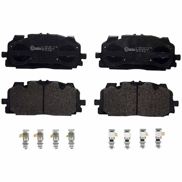 2017 Audi Q7 - Front Low-Metallic Brake Pad Set, PRIME Series
