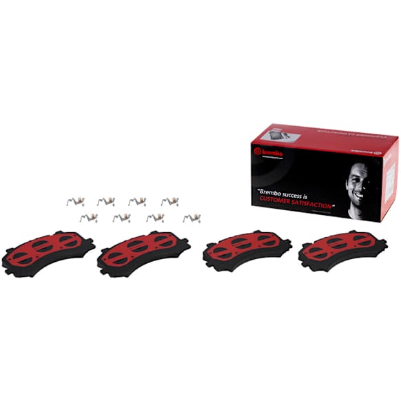 2023 Audi S6 - Front Ceramic Brake Pad Set, 2.9L 6Cyl, With 400 (mm) Diameter Rotor, PRIME Series