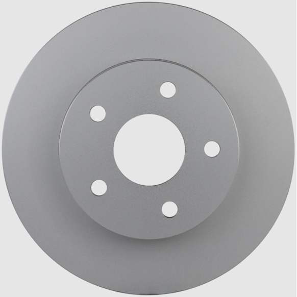16010140 Front, Driver or Passenger Side Brake Disc, Geomet Coated, Plain Surface, Vented, 5 Lugs, 304.7 mm, QuietCast Series