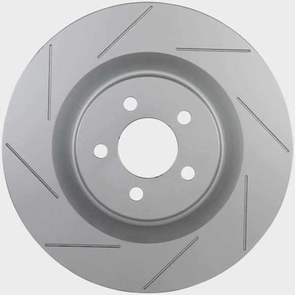 2020 Dodge Charger - Front, Driver or Passenger Side Brake Disc, Geomet Coated, Slotted, Vented, 5 Lugs, 360 mm, 6.2L 8Cyl, QuietCast Series