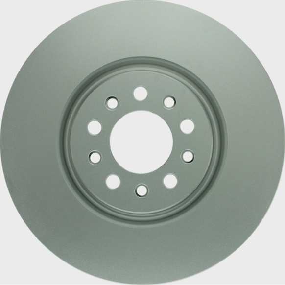 2015 Chrysler 200 - Front, Driver or Passenger Side Brake Disc, Geomet Coated, Plain Surface, Vented, 5 Lugs, 330 mm, With Brake Code BRF, 3.6L 6Cyl, QuietCast Series