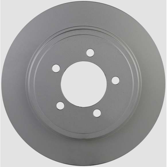 2003 Mercury Mountaineer - Rear, Driver or Passenger Side Brake Disc, Geomet Coated, Plain Surface, Solid, 5 Lugs, 301 mm, 4.6L 8Cyl, QuietCast Series