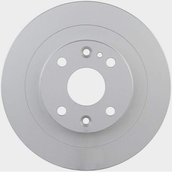 2004 Mazda Miata - Rear, Driver or Passenger Side Brake Disc, Geomet Coated, Plain Surface, Vented, 5 Lugs, Naturally Aspirated, 1.8L 4Cyl, QuietCast Series