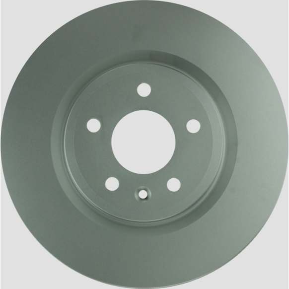 2012 Lincoln MKS - Front, Driver or Passenger Side Brake Disc, Geomet Coated, Plain Surface, Vented, 5 Lugs, 325 mm, 3.5L 6Cyl, QuietCast Series