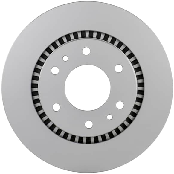 2008 GMC Envoy - Front, Driver or Passenger Side Brake Disc, Geomet Coated, Plain Surface, Vented, 6 Lugs, 4.2L 6Cyl