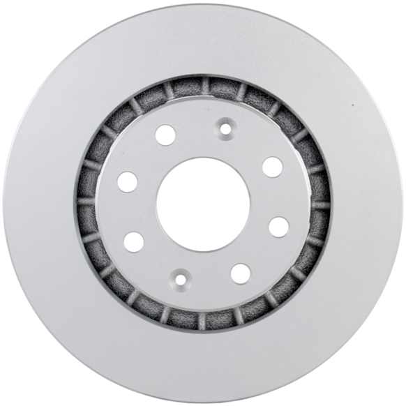 2005 Suzuki Swift+ - Front, Driver or Passenger Side Brake Disc, Geomet Coated, Plain Surface, Vented, 6 Lugs, 256 mm, 1.6L 4Cyl, QuietCast Series