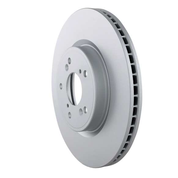 26011618 Front Brake Disc, Geomet Coated, Plain Surface, Vented