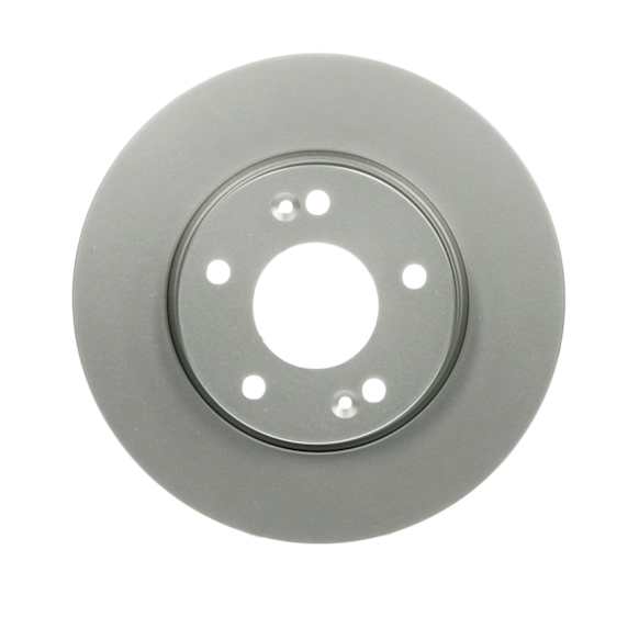 2012 Kia Soul - Front, Driver or Passenger Side Brake Disc, Geomet Coated, Plain Surface, Vented, 5 Lugs