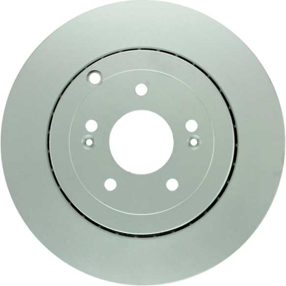 2016 Hyundai Genesis Coupe - Rear, Driver or Passenger Side Brake Disc, Geomet Coated, Plain Surface, Vented, 330 mm, with 330 (mm) Diameter Brake Rotor, 3.8L 6Cyl