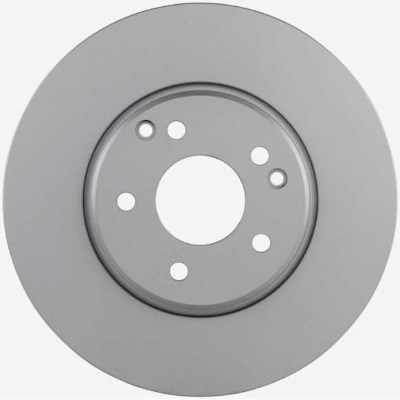 2007 Mercedes Benz C350 - Front, Driver or Passenger Side Brake Disc, Coated, Plain Surface, Vented, 5 Lugs, 300 mm, AWD, 3.5L 6Cyl, QuietCast Series