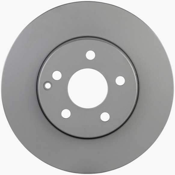 36010978 Front, Driver or Passenger Side Brake Disc, Coated, Plain Surface, Vented, 5 Lugs, 295.5 mm